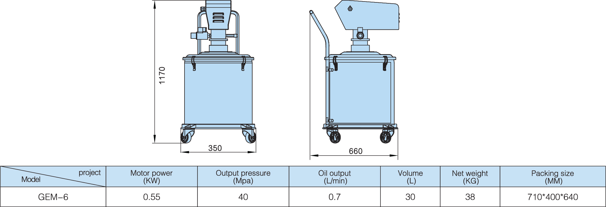 model electric butter machine