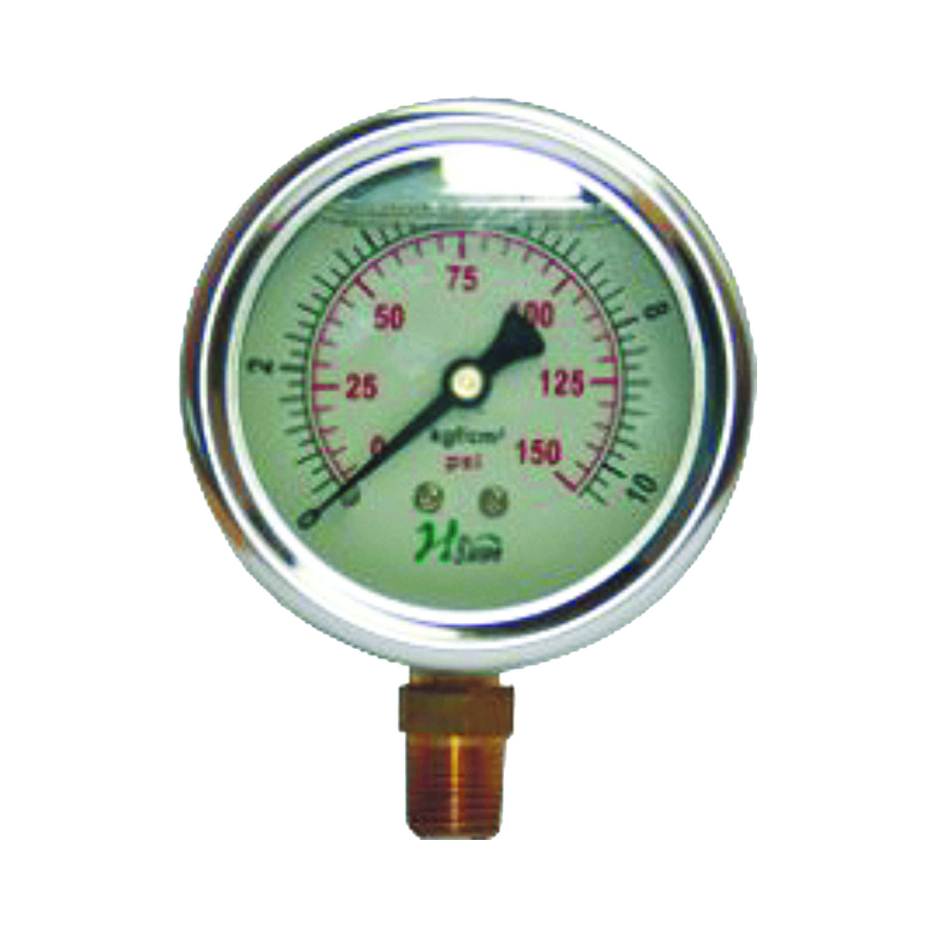 punching oil vertical pressure gauge image